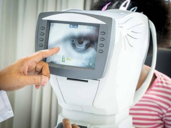 exame ocular pra detectar tumor